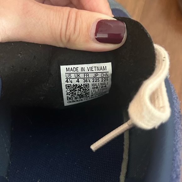 adidas Blue and pink Women's Sneakers - Picture 2 of 6